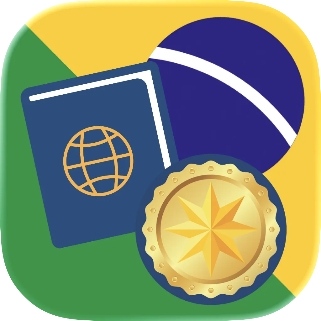 Turning Brazilian states into passport-style stamps